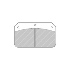 Ferodo DS4003 Brake Pads Wilwood Dynalite - F-RP502R - FRP502R - 3661768070895