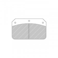 Plaquettes de Frein Ferodo DS4003 Wilwood Dynalite