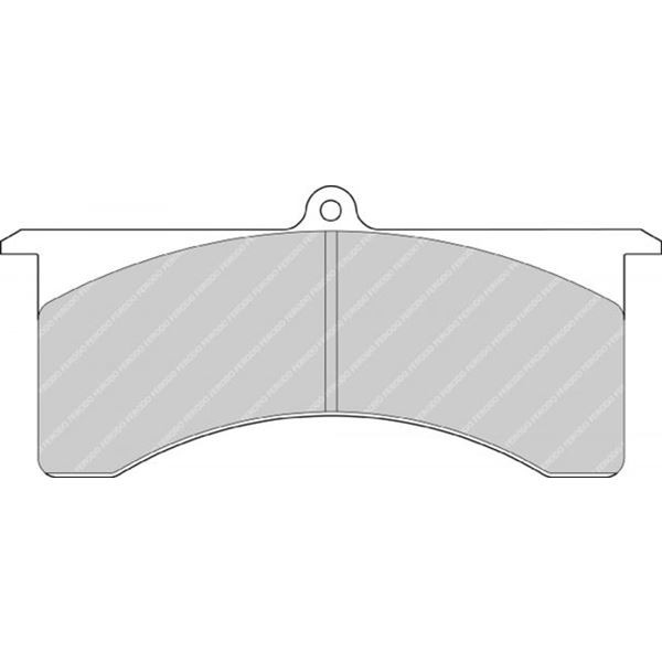 Pastiglie Freno Ferodo DS3000 Wilwood Gruppo N III - F-RP503R - FRP503R - 3661768070901