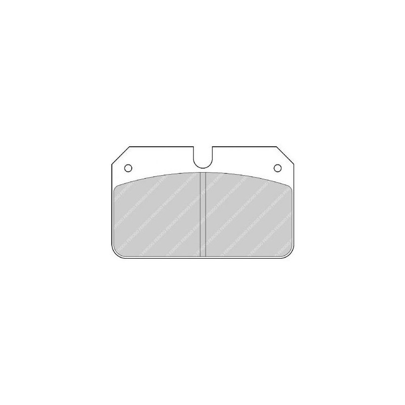 Ferodo DS3000 remblokken Wilwood Dynalite / Outlaw Bridgebolt remklauw - F-RP504R - FRP504R - 3661768070918