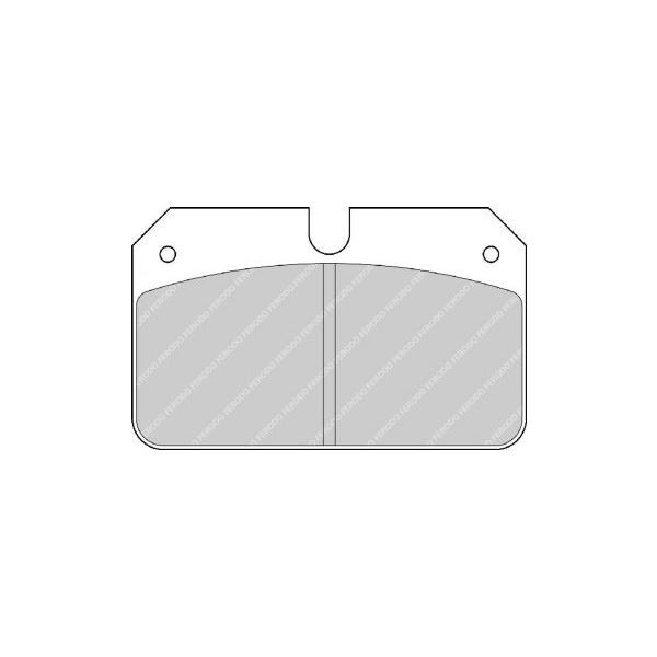 Ferodo DS3000 Brake Pads  Wilwood Dynalite / Outlaw Bridgebolt Caliper - F-RP504R - FRP504R - 3661768070918