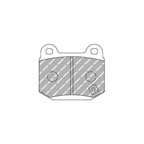 Plaquettes de Frein Ferodo D2500 Arrière Subaru WRX / STI Après 2002 - F-CP1562W - FCP1562W - 3661768305355