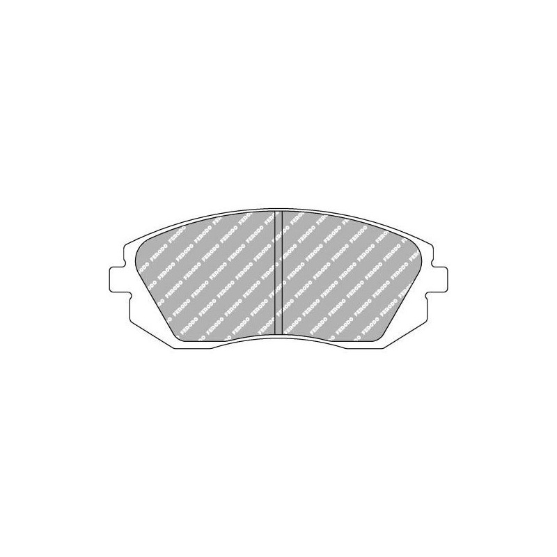 Ferodo DS2500 remblokken voor SCION FR-S 2.0 L 03.12 - SUMITOMO remklauw - F-CP1639H - FCP1639H - 3661768277737