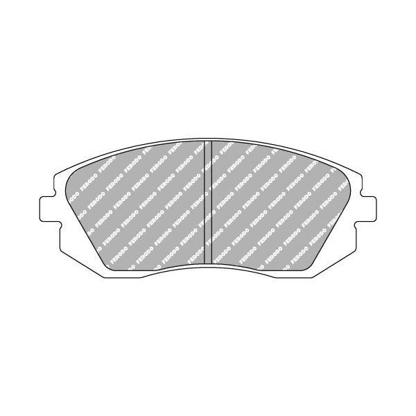 Plaquettes de Frein Ferodo DS2500 Avant Subaru Impreza - F-CP1639H - FCP1639H - 3661768277737