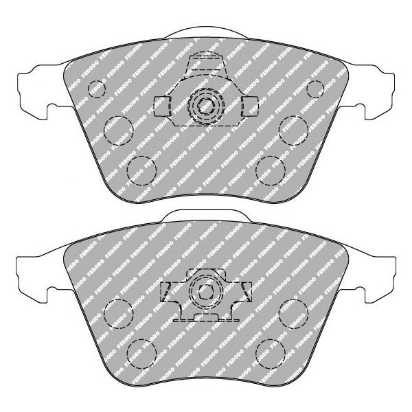 Ferodo DS2500 Front Brake Pads Ford Focus ST After 2005 / Volvo - F-CP1706H - FCP1706H - 3661768323816