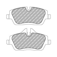 Ferodo DS2500 remblokken voor BMW 1 Serie 116 d 11.08 - 09.12 LUCAS/TRW remklauw - F-CP1747H - FCP1747H - 3661768306536