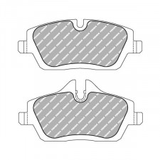 Plaquettes de frein Ferodo DS2500 avant pour BMW 1 Series 116 d 11.08 - 09.12 étrier LUCAS/TRW