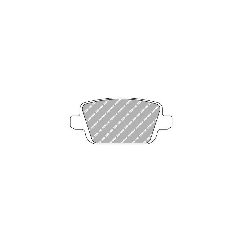 Ferodo DS2500 remblokken achter voor FORD Focus 2.5 RS 01.09 - LUCAS/TRW remklauw - F-CP1917H - FCP1917H - 3661768304907