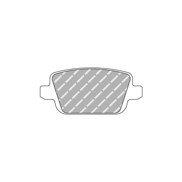 Ferodo Rear Brake Pads DS2500 Ford / Volvo - F-CP1917H - FCP1917H - 3661768304907