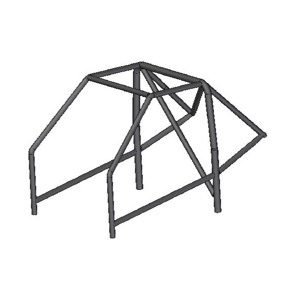 Roll-cage de protecție Sparco pentru Fiat Cinquecento 1991-1998, de sudat, FIA-J, 34 kg - GT2i - 00713015 - 00713015 - 8033280057381
