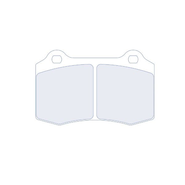 Remblokken CL Remmen RC8-R voorremklauw Brembo Peugeot 406 - CL-4022-RC8R - 4022T15RC8R - 3661768441466