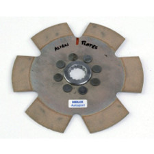 Helix star gesinterd metalen koppelingsplaat Mitsubishi Evo 7 diameter 240 25.4x23 - HE-78-4473 - 78-4473 - 3661768443422