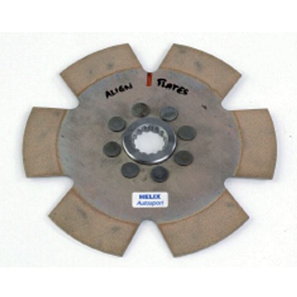 Helix star gesinterd metalen koppelingsplaat Mitsubishi Evo 7 diameter 240 25.4x23 - HE-78-4473 - 78-4473 - 3661768443422