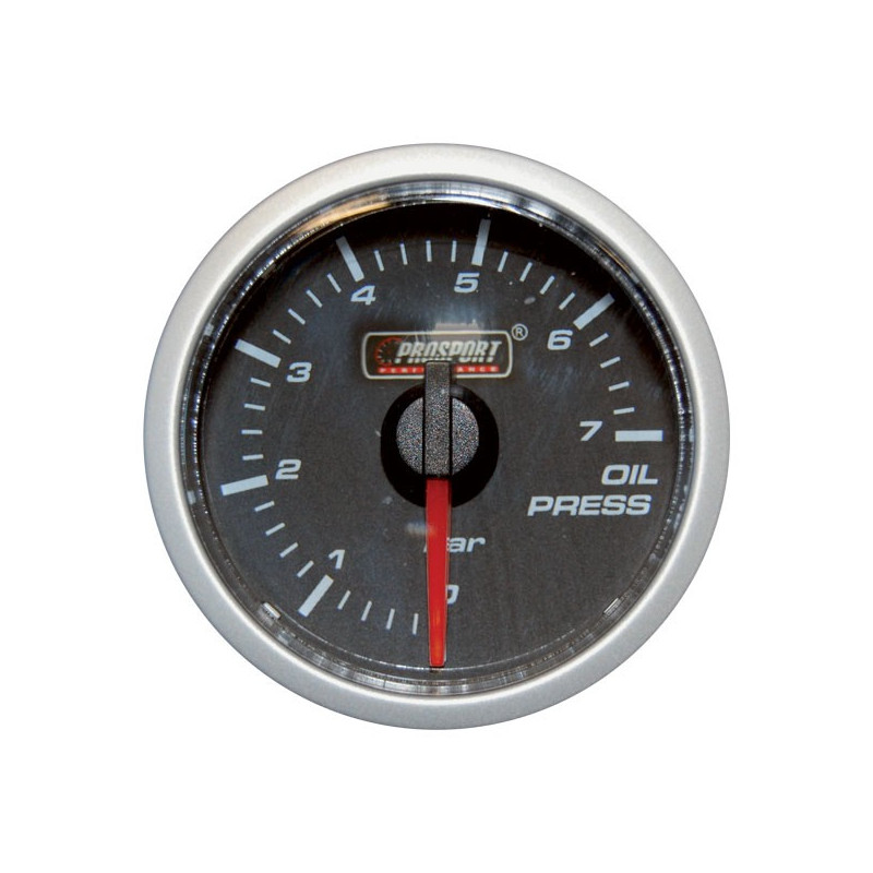 Prosport Oliedrukmeter Diameter 52mm 0 tot 7 Bar + Sonde - CT-PH-004 - 216CLWAOPSM - 3661768318447
