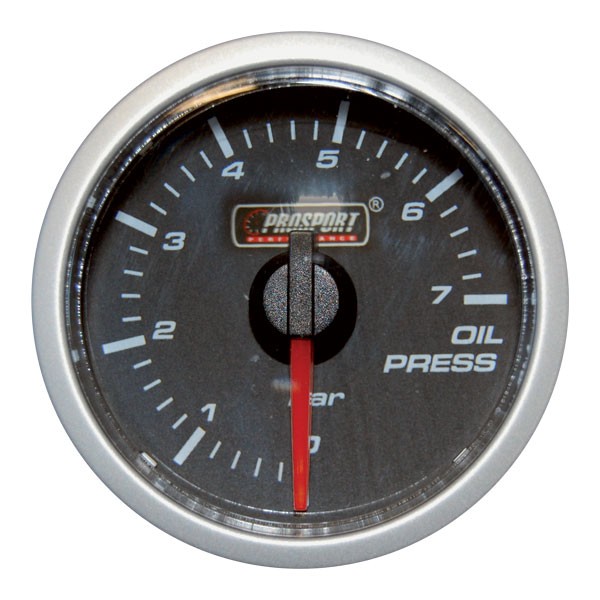 Prosport Oliedrukmeter Diameter 52mm 0 tot 7 Bar + Sonde - CT-PH-004 - 216CLWAOPSM - 3661768318447