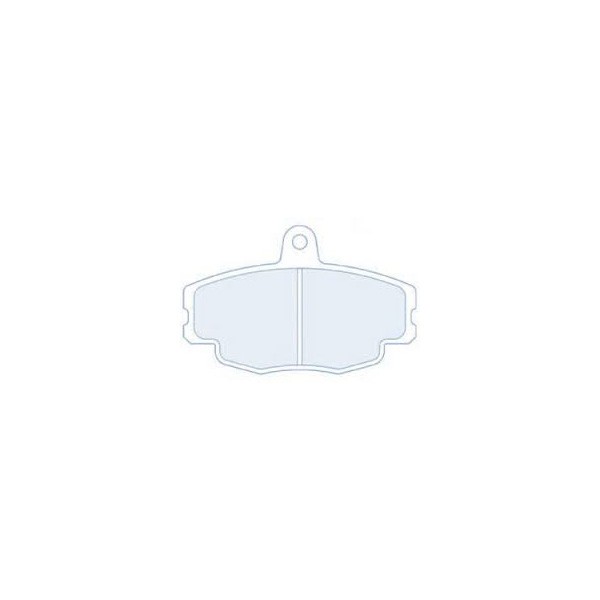 Brake Pads  CL Brakes RC6E Front Renault Clio 16s Peugeot 205 - CL-4000-RC6E - 4000RC6E - 3661768444863