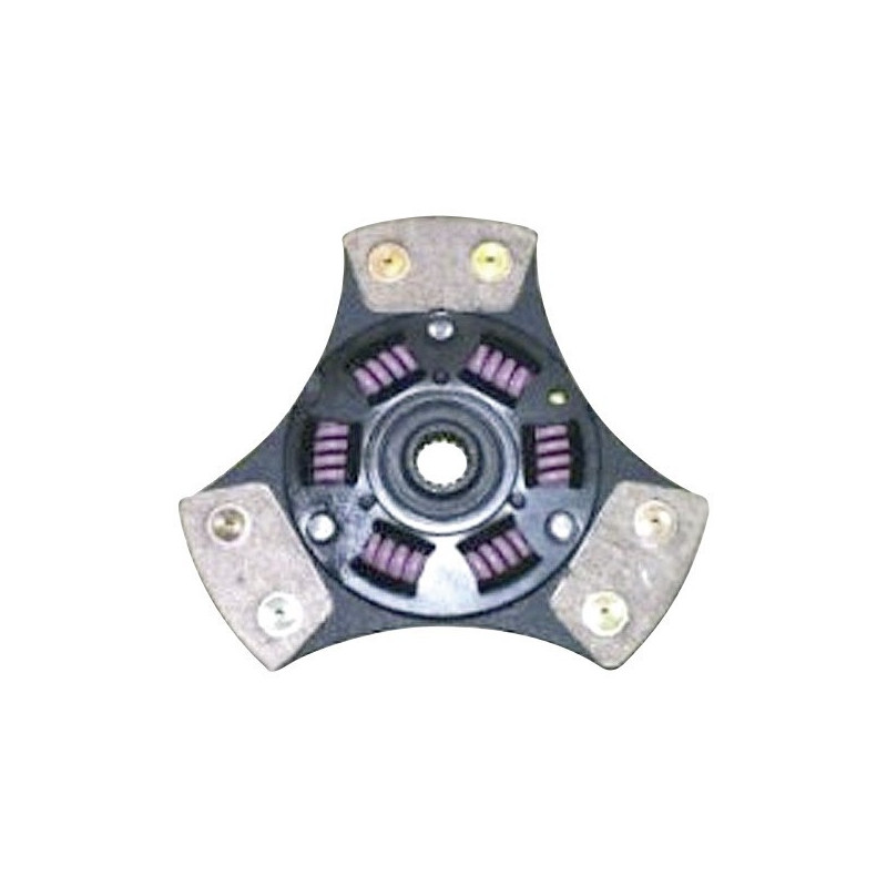 Koppelingsplaat BRATEX 3 pads stijf gesinterd metaalFiat 128 / Rally - EMB-1862 - 1862CX - 3661768448977