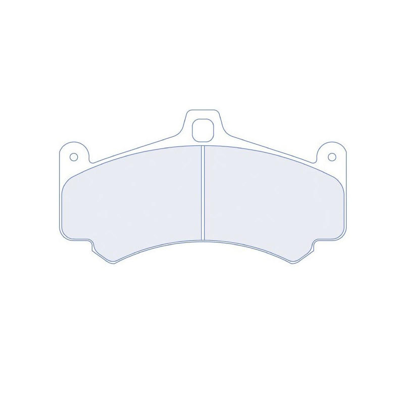 CL Remmen RC6 remblokken voor Porsche 997 GT3 - CL-4126-RC6 - 4126RC6 - 3661768450932