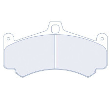 CL Remmen RC6 remblokken voor Porsche 997 GT3 - CL-4126-RC6 - 4126RC6 - 3661768450932