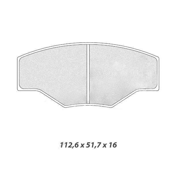 Plaquettes de Frein CL Brakes RC8 Peugeot 106 Groupe A - CL-5003W48T16RC8 - 5003W48T16RC8 - 3661768452738