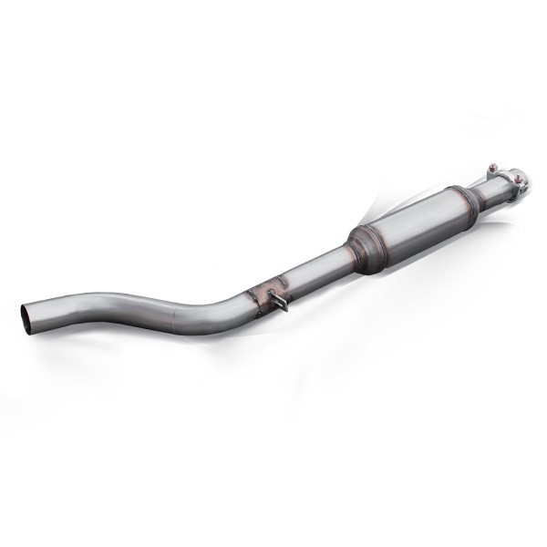 Tub central INOXCAR din oțel inoxidabil cu protecție împotriva flăcărilor, 60 mm, RENAULT Megane 2 RS 225 - IC-TCSMEG01 - TCSMEG.01 - 3661768455906