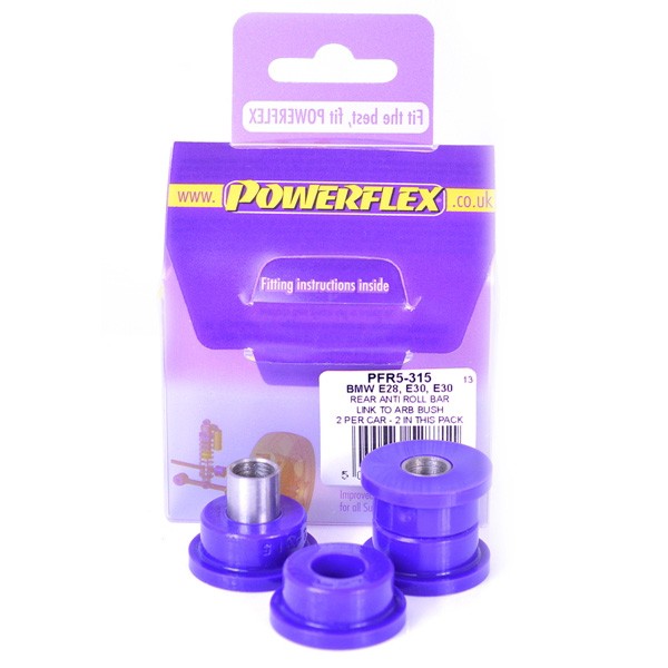 Silentbloc POWERFLEX spate anti-ruliu pentru brațul de suspensie BMW E30 (2 bucăți) - PF-R5315-2 - PFR5-315 - 5055676528711