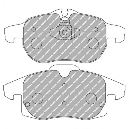 Plaquettes de Frein FERODO DS2500 Avant FIAT / OPEL / SAAB (ATE)