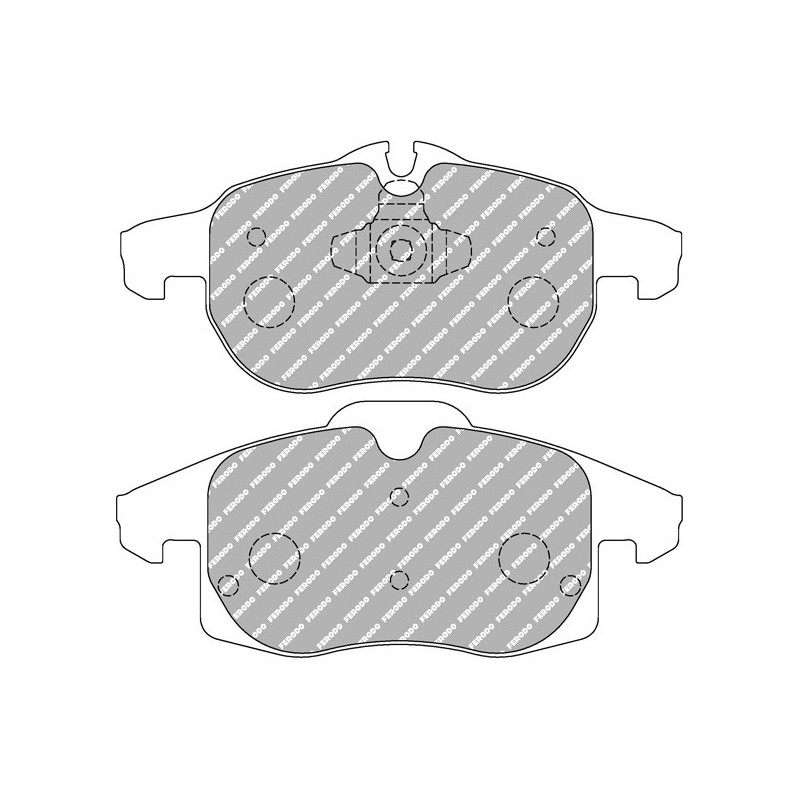 FERODO DS2500 Front Brake Pads FIAT / OPEL / SAAB (ATE) - F-CP1520H - FCP1520H - 3661768461877