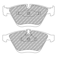 Ferodo DSUNO remblokken voor BMW 1 Reeks 3.0 M Coupé' std remklauw 04.11 - remklauw ATE - F-CP1628Z - FCP1628Z - 3661768462478