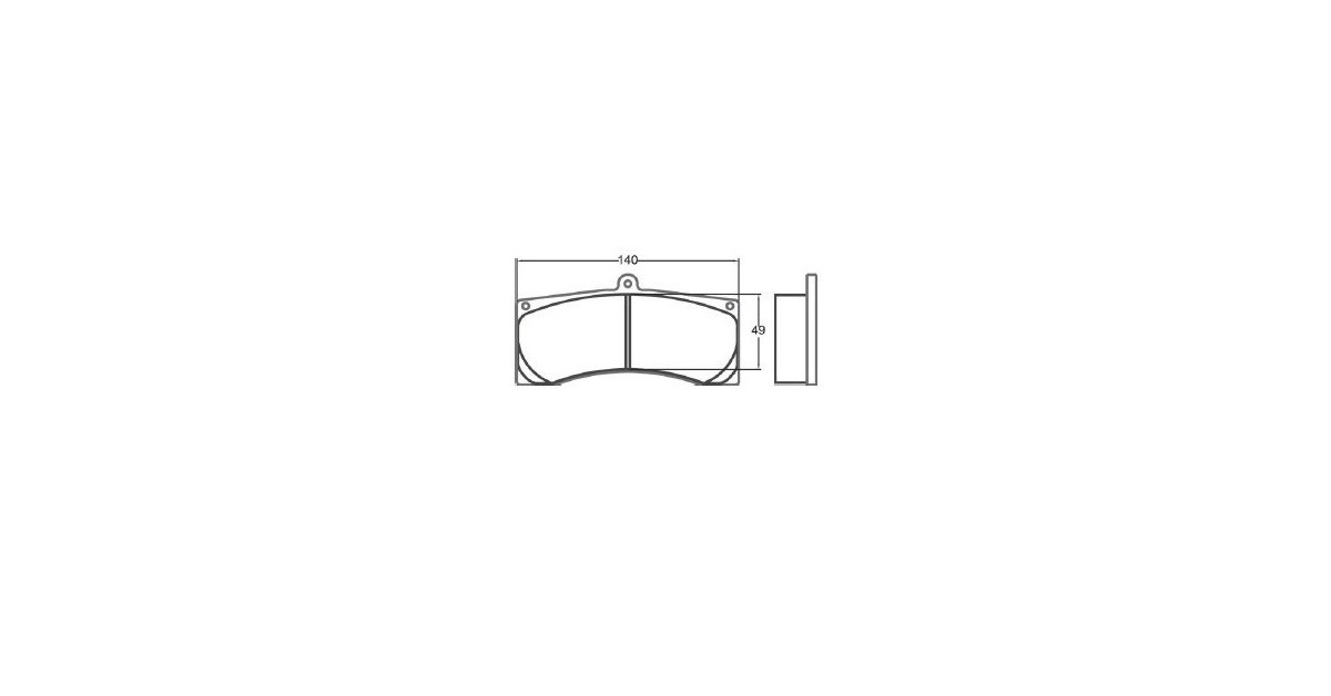 Brake Pads  PFC 7770 13 18mm Brembo / Wilwood Performance Friction