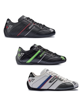 Chaussures Kart SPARCO K-Pole - Taille 39 Noir/Fluo - Pour Enfants - Confortable