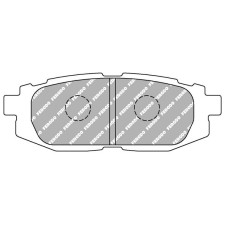 Ferodo DS2500 remblokken achter voor SCION FR-S 2.0 L 03.12 - SUMITOMO remklauw - F-CP4187H - FCP4187H - 3661768464809