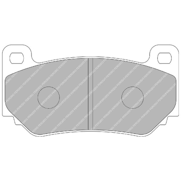 Ferodo DS1.11 remblokken voorrem voor LOTUS EXIGE 1.8 Cup 240 04.06 - 06.12 remklauw AP RACING - F-RP3085W - FRP3085W - 3661768466674