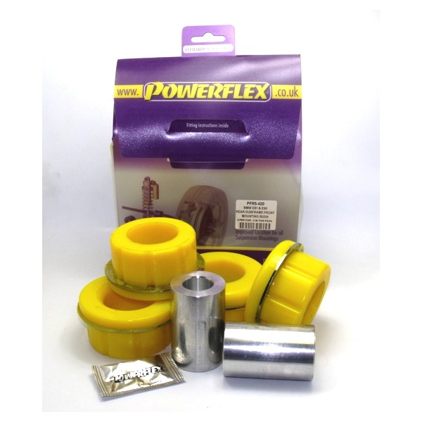 Silentblocuri POWERFLEX față și diferențial spate pentru BMW E90/1/2/3 2005-2013 (2 bucăți) - PF-R5420-2 - PFR5-420 - 5055676512130
