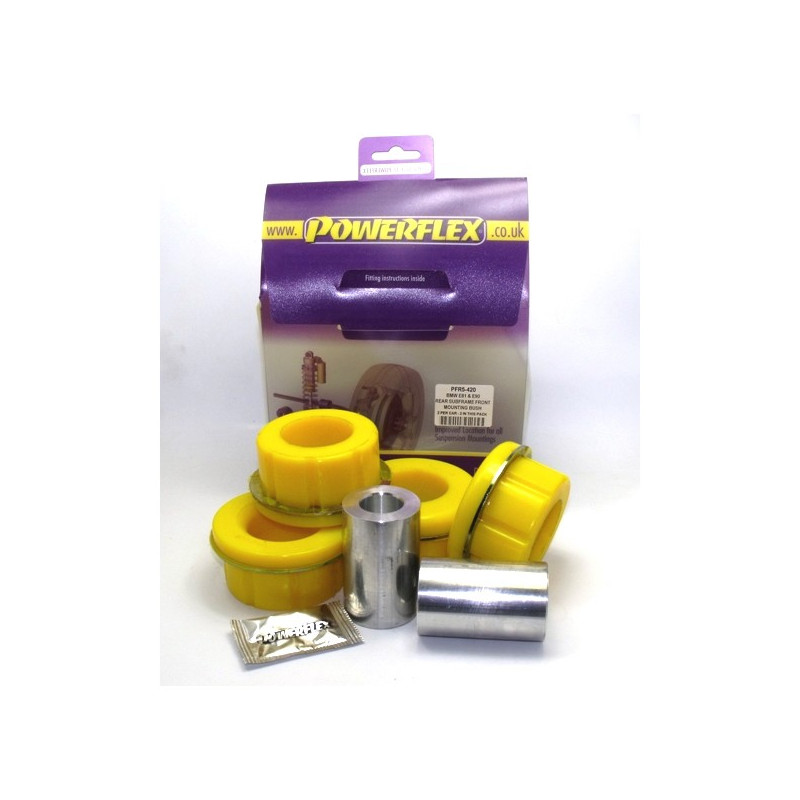 Silentblocuri POWERFLEX față și diferențial spate pentru BMW E90/1/2/3 2005-2013 (2 bucăți) - PF-R5420-2 - PFR5-420 - 5055676512130