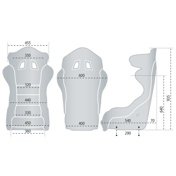 Sparco ADV Elite Carbon Bucket Seat FIA 8862-2009 - 00849ZNR - 00849ZNR - 8033280166656