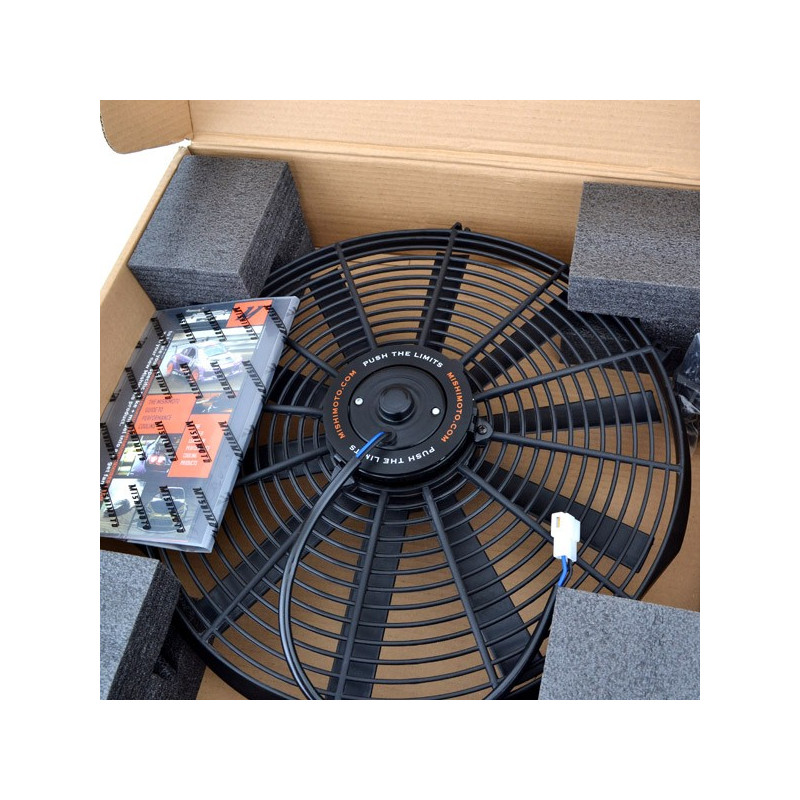 Slim 16'' Mishimoto Fan - 385mm/73mm - MM-FAN-16 - MMFAN-16 - 3661768467978