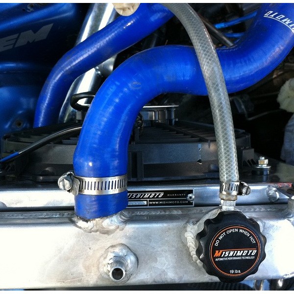 Mishimoto Alu Water Radiator Honda Civic 1992-2000 - MM-RAD-CIV-92 - MMRAD-CIV-92 - 3661768467992