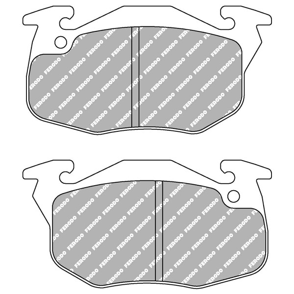 Ferodo DS2500 Front Brake Pads Peugeot 205 1.3 Rally / 106 Rally - F-CP393H - FCP393H - 3661768068878