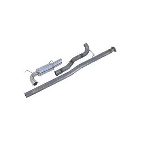 Ligne d'échappement Groupe N Inox Inoxcar Mitsubishi Lancer Evo8/9 70mm