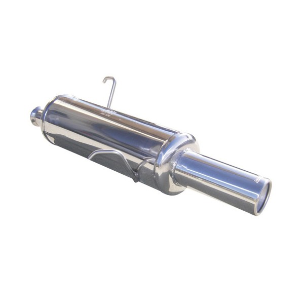 Terminale Scarico Inox Inoxcar Peugeot 206 2.0 16V Dopo 1999 1x80mm - IC-PE2060780 - PE206.07.80 - 3661768206546