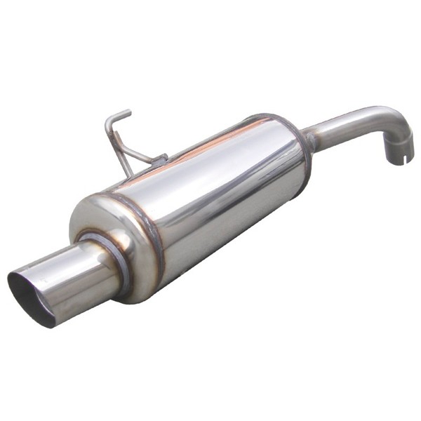 Eindstuk Inox Inoxcar Renault Clio RS Fase 2 Après 2002 1x90mm Rally - IC-RECL1390RA - RECL.13.90RA - 3661768207567