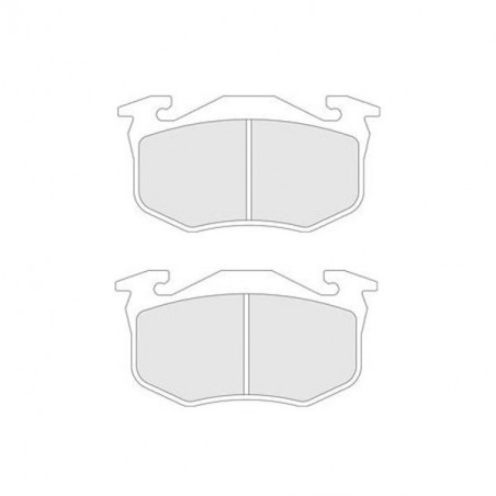 Plaquettes de Frein CL Brakes RC5+ arrière Peugeot 106/205/206/Citroën Saxo/ Renault Clio 11mm