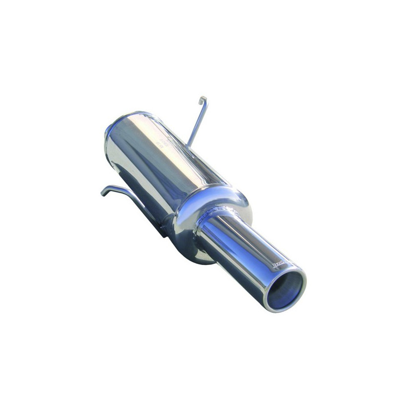 Aansluiting inox Inoxcar Peugeot 306 2.0 XS 121ch Après 1997 1x80mm - IC-PE3060880 - PE306.08.80 - 3661768474631