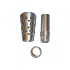 Pomello Alu F2000 Argento 90mm