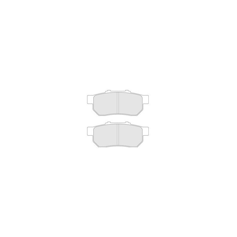 Remblokken CL Remmen RC5+ achter HONDA Accord 2.2 16V van 89 tot 92 - CL-4076-RC5+ - 4076RC5 - 3661768476574