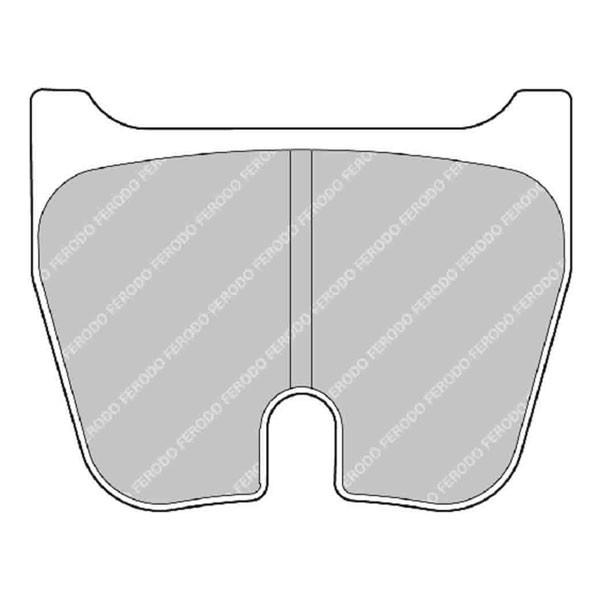 Brake Pads  Ferodo DS3000 Caliper Brembo - F-RP3023R - FRP3023R - 3661768476598