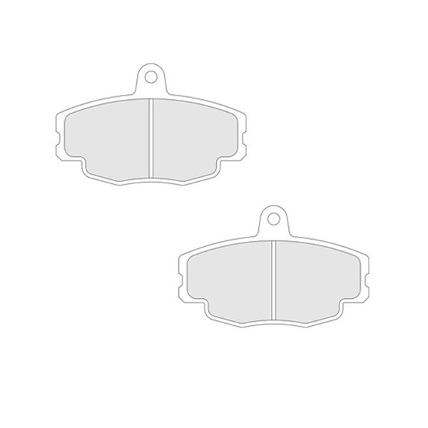 Pastiglie Freni Carbone Lorraine RC5+ Anteriore Renault Clio 16s/205 - CL-4000-RC5+ - 4000RC5 - 3661768434703