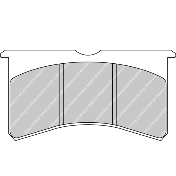 Plăcuțe de frână Ferodo DS1.11 față pentru FORD Fiesta R2 (Gravel) 10.09 – etrier de frână AP RACING - F-RP3097W - FRP3097W - 3661768465400