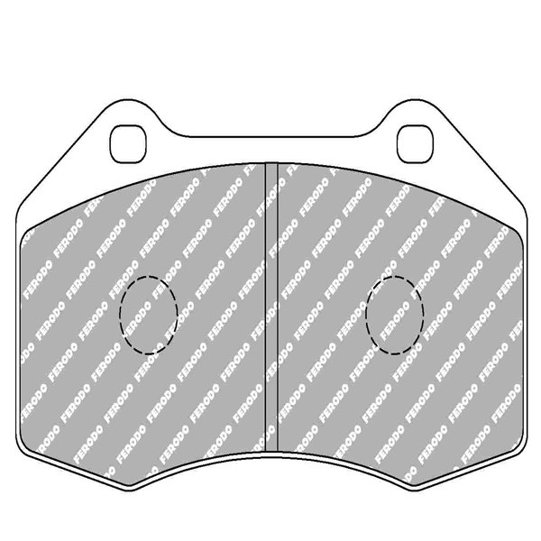 Ferodo DS2500 Front Brake Pads Renault Mégane RS Brembo Caliper - F-CP1667W - FCP1667W - 3661768482674